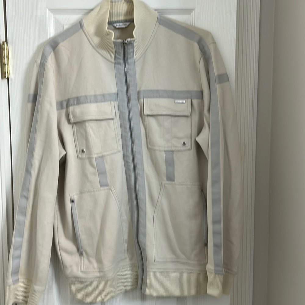 Calvin Klein zip up sweater